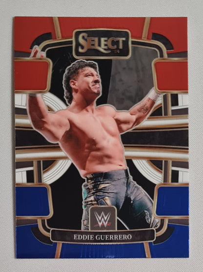 Eddie Guerrero - 2024 Panini Select WWE Wrestling Legends Concourse Prizm #11 Red/White/Blue