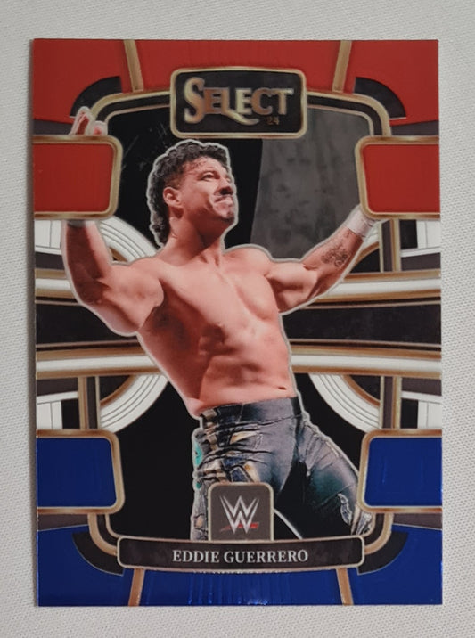 Eddie Guerrero - 2024 Panini Select WWE Wrestling Legends Concourse Prizm #11 Red/White/Blue