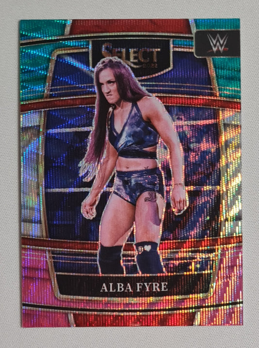 Alba Fyre - 2022 Panini Select WWE Wrestling NXT 2.0 Prizm Concourse #2