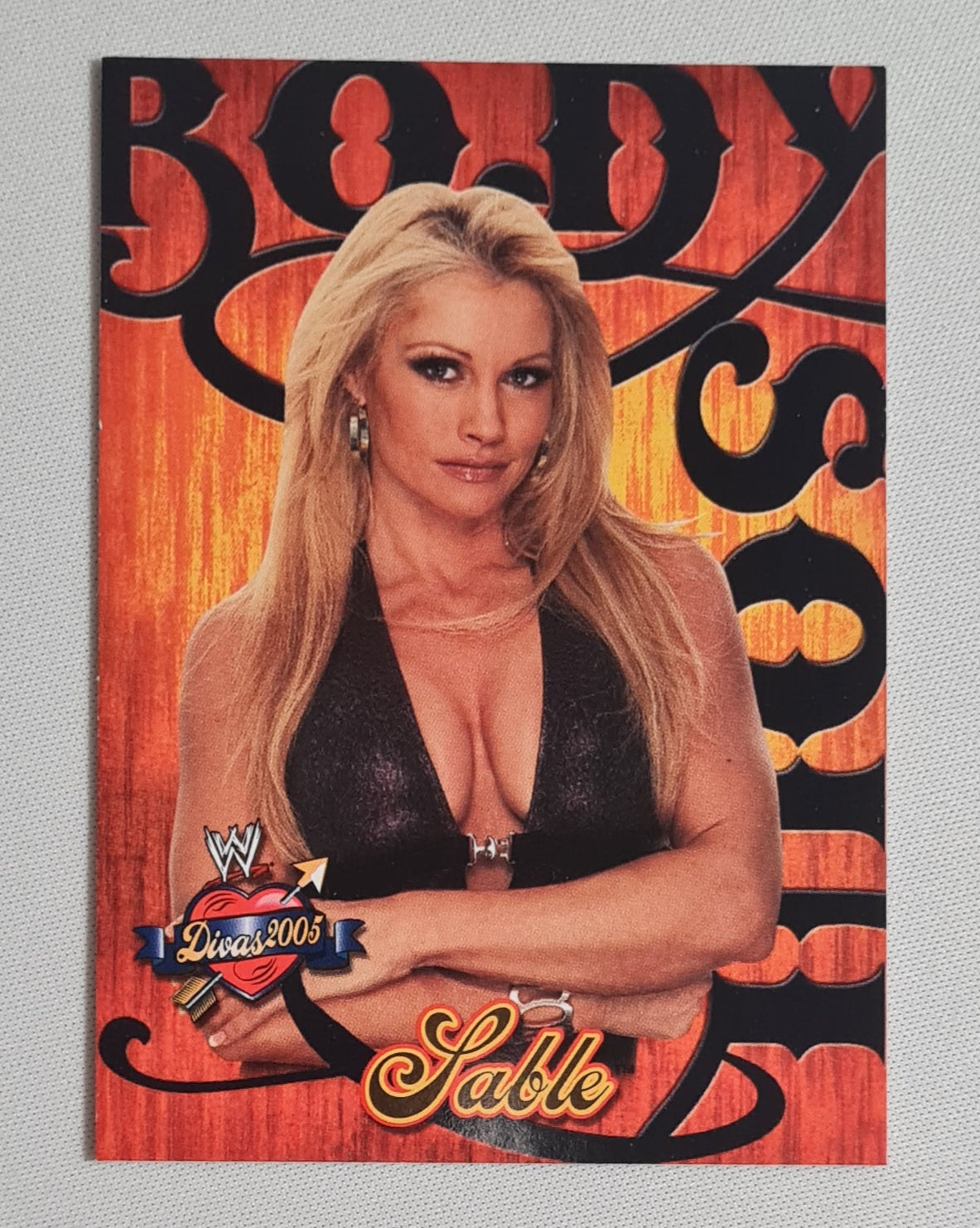 Sable - 2004 Fleer WWE Wrestling Body Soul Divas 2005 #10 of 10 card set number