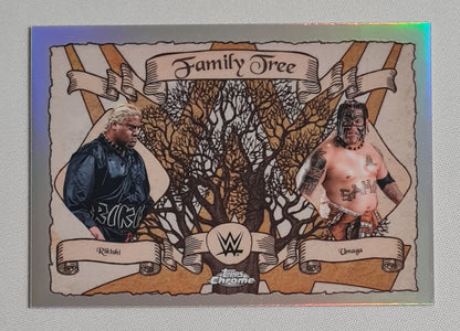 Rikishi & Umaga - 2025 Topps Chrome Family Tree WWE Wrestling #FT-RU