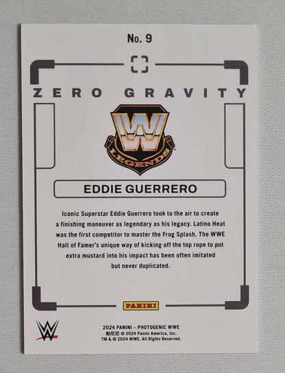 Eddie Guerrero - 2024 Panini Photogenic WWE Wrestling Legends - Zero Gravity - #9