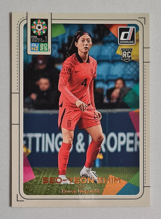 Seo-Yeon Shim  - 2023 Panini Donruss FIFA Women's World Cup 2023 Soccer National Team Korea Republic #101