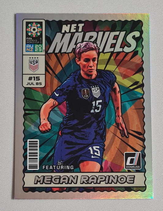 Megan Rapinoe - 2023 Panini Donruss Net Marvels FIFA Women's World Cup 2023 Soccer National Team USA #23