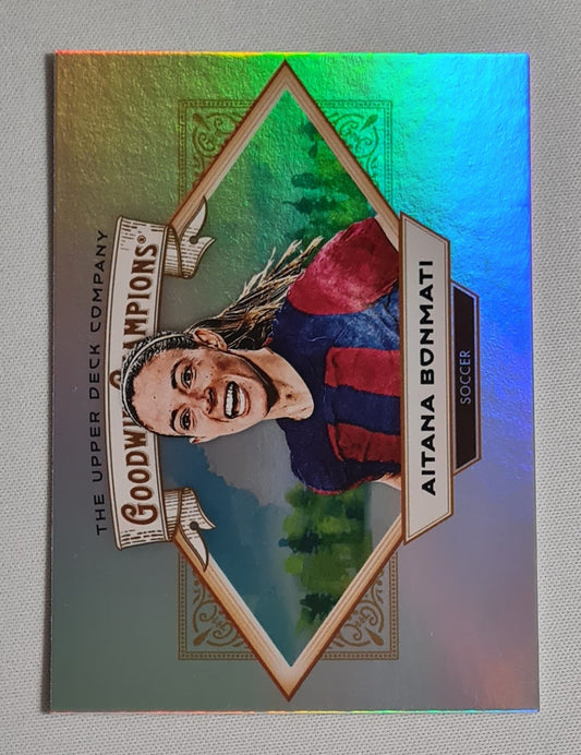 Aitana Bonmati - 2025 Upper Deck Goodwin Champions Soccer FC Barcelona #95 Refractor