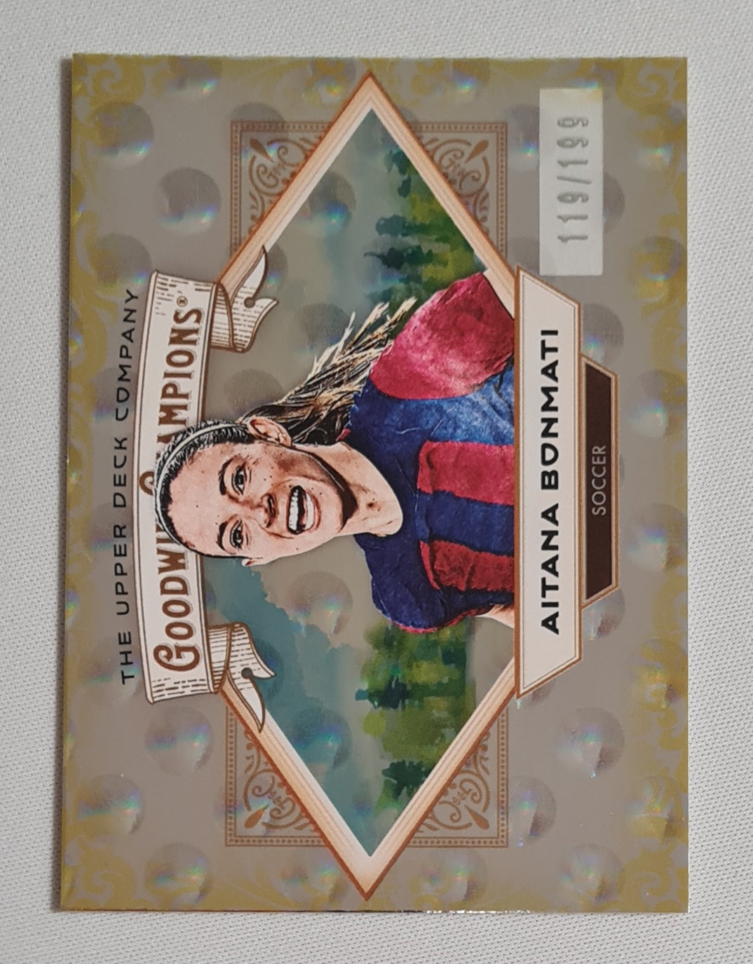 Aitana Bonmati - 2025 Upper Deck Goodwin Champions Soccer FC Barcelona #95 Yellow Circles /199