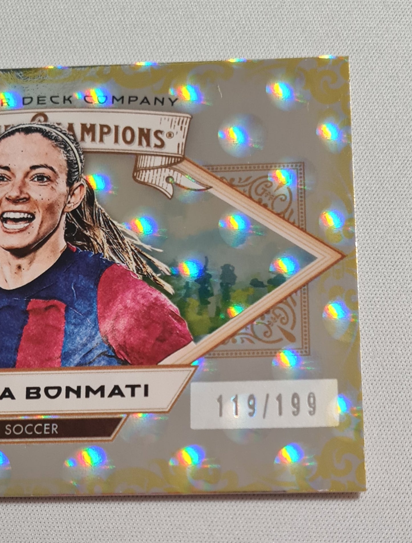 Aitana Bonmati - 2025 Upper Deck Goodwin Champions Soccer FC Barcelona #95 Yellow Circles /199
