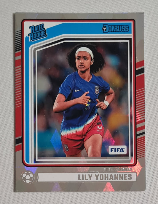 Lily Yohannes - 2024/25 Panini Donruss Soccer National Team USA Rated Rookie #183