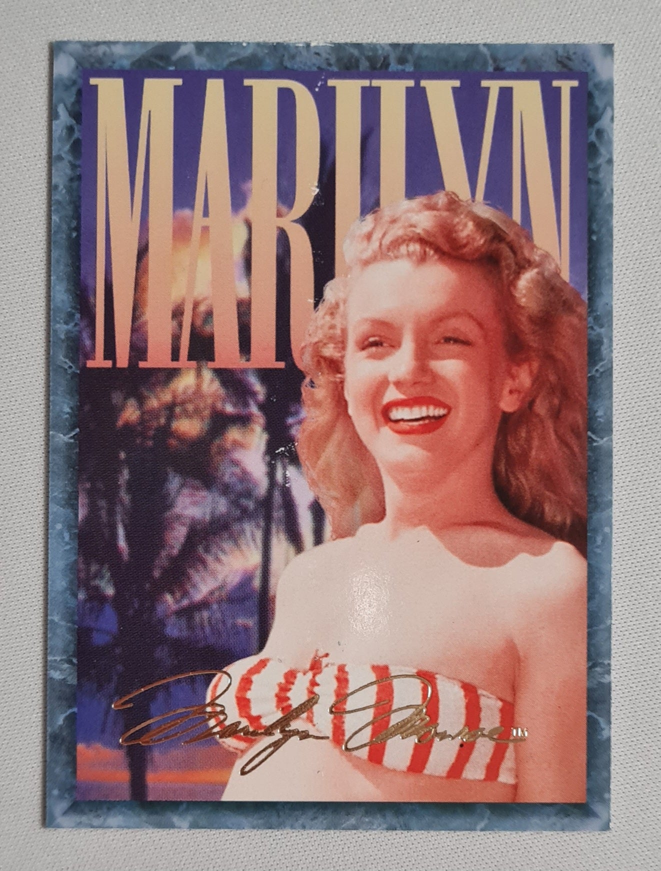 Marilyn Monroe -1993 Sports Time Card Company #97