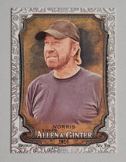 Chuck Norris - 2024 Topps Allen & Ginter The World's Champions - Actor #255