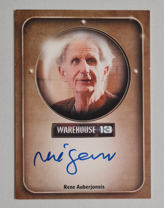 Rene Auberjonois - 2012 Universal Network TC LLC Scifihobby Warehouse 13 as Hugo Miller /Autograph