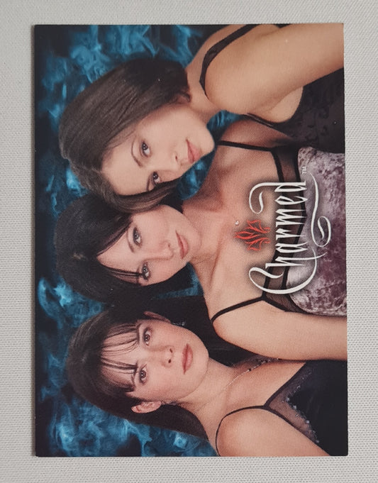 Charmed - 2000 Spelling Television Inkworks Season One Promo Card - Worth the wait! PC-1