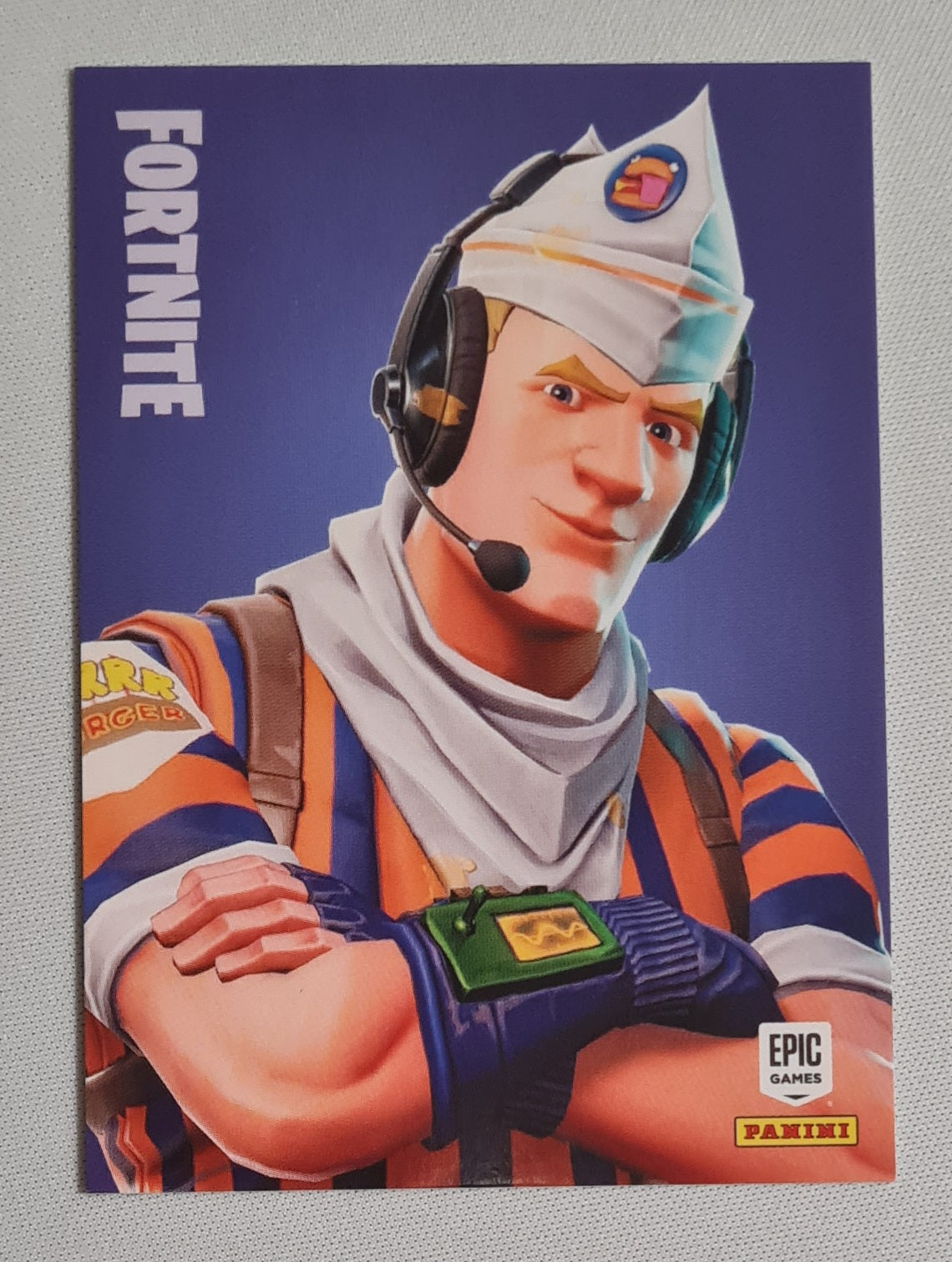 Fortnite "Grill Sergeant" - 2019 Panini Fortnite Uncommon Outfit #127