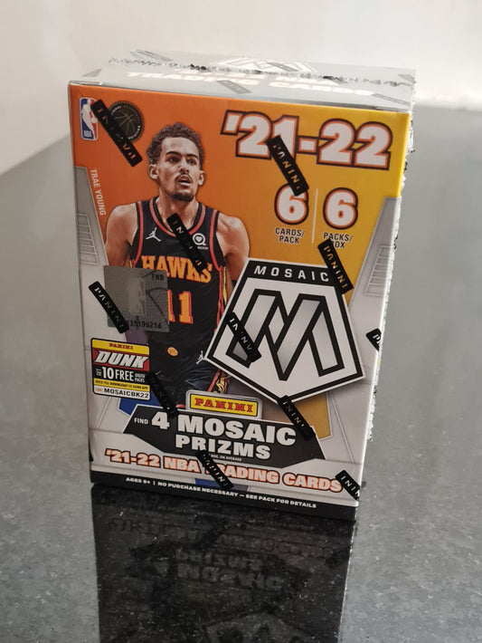 2021/22 Panini Mosaic Basketball 6-Pack Blaster NBA Basketball