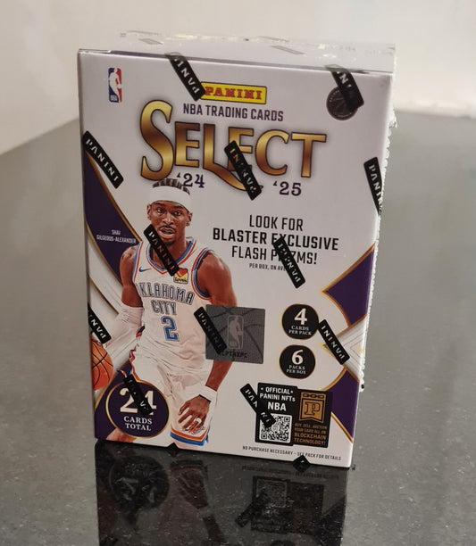 2024/25 Panini Selet Basketball 6-Pack Blaster Box NBA Basketball