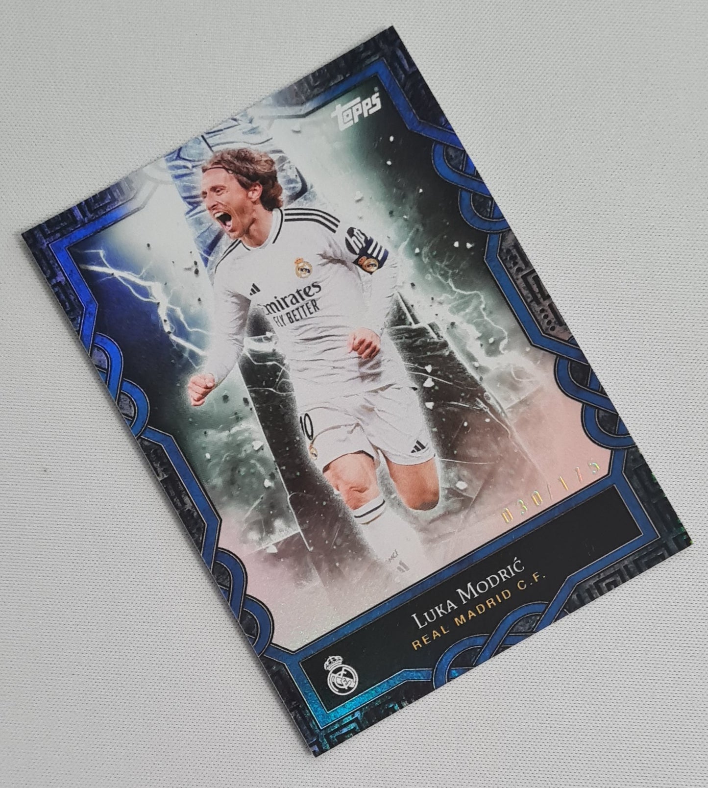 Luka Modric - 2024 Topps Official Club Product Real Madrid #MO-5 /175