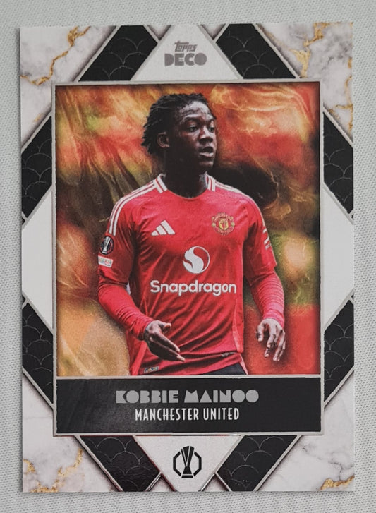 Kobbie Mainoo - 2024 Topps Deco Manchester United Prodigy (EL)