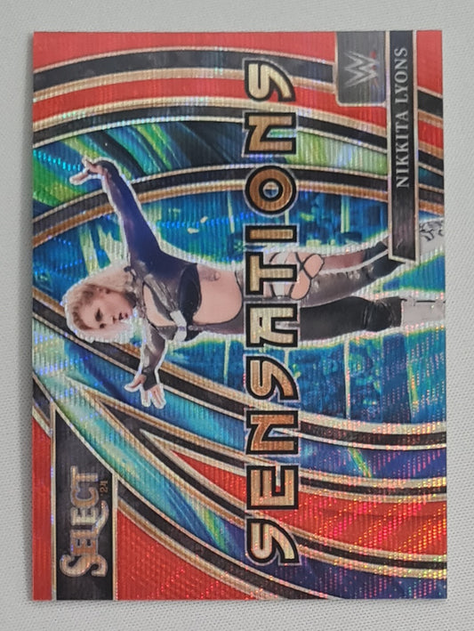 Nikkita Lyons - 2024 Panini Select WWE Wrestling Sensations NXT #3 Prizm /149