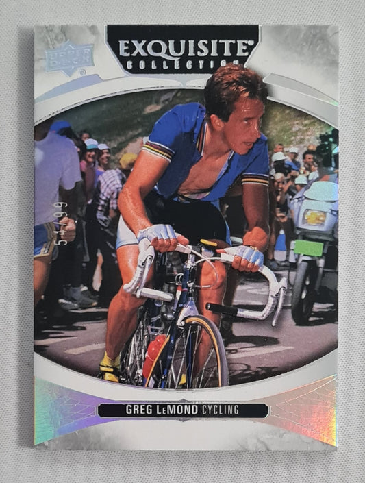 Greg LeMond - 2025 Upper Deck Exquisite Collection - Cycling #V-GL