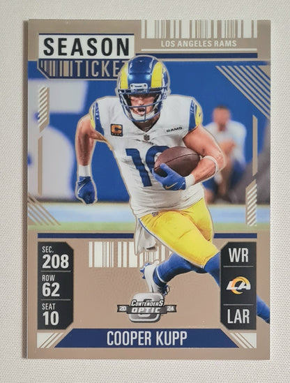 Cooper Kupp - 2024 Panini Contenders Optic Football NFL L.A. Rams Season Ticket #32