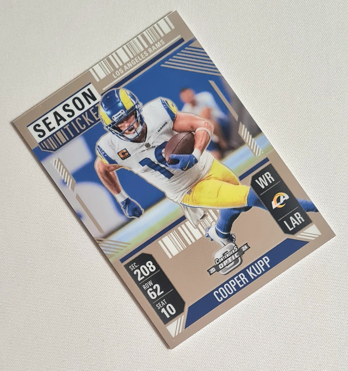 Cooper Kupp - 2024 Panini Contenders Optic Football NFL L.A. Rams Season Ticket #32