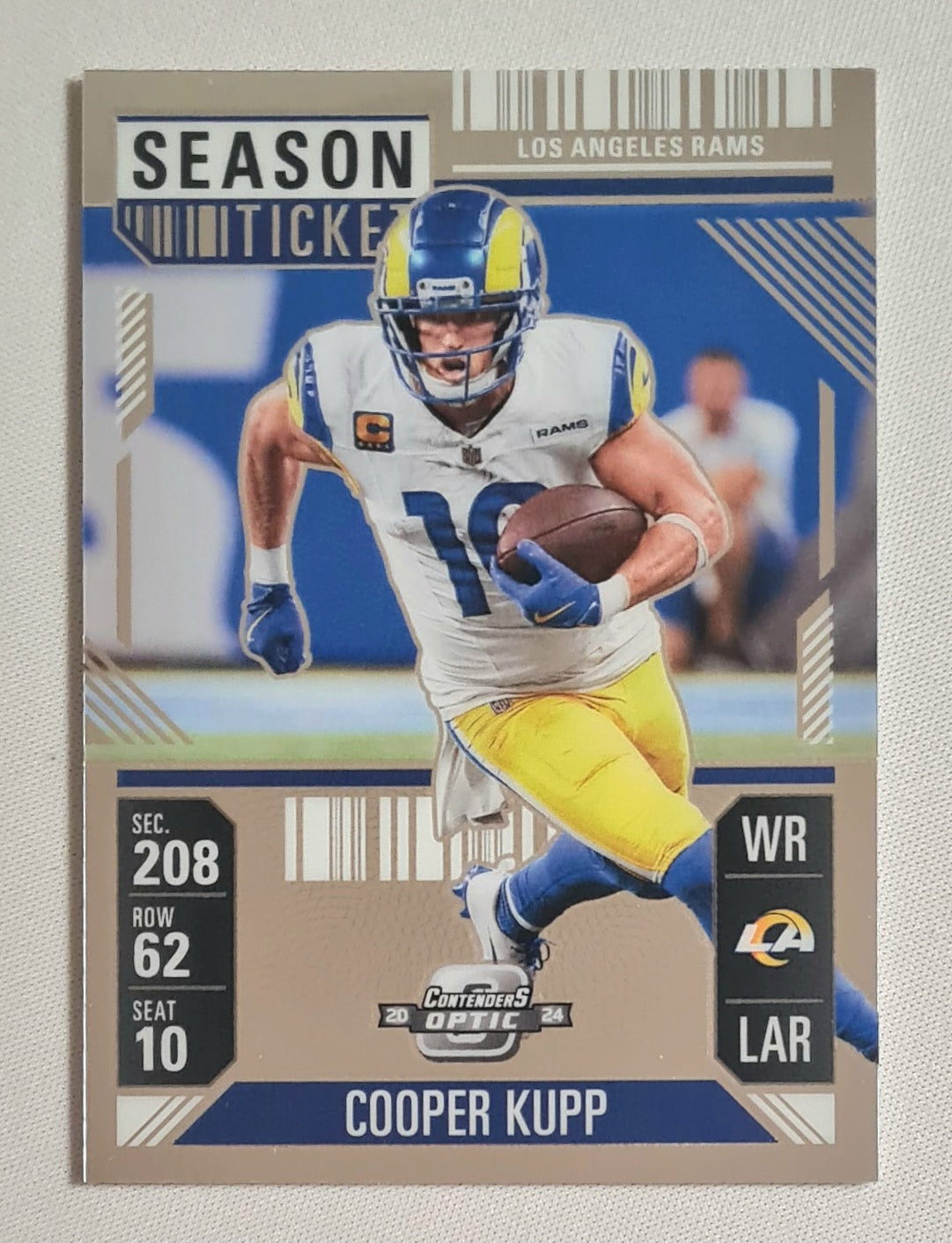 Cooper Kupp - 2024 Panini Contenders Optic Football NFL L.A. Rams Season Ticket #32