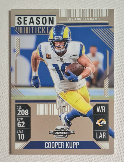Cooper Kupp - 2024 Panini Contenders Optic Football NFL L.A. Rams Season Ticket #32