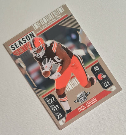 Nick Chubb - 2024 Panini Contenders Optic Football NFL Cleveland Browns Season Ticket #13