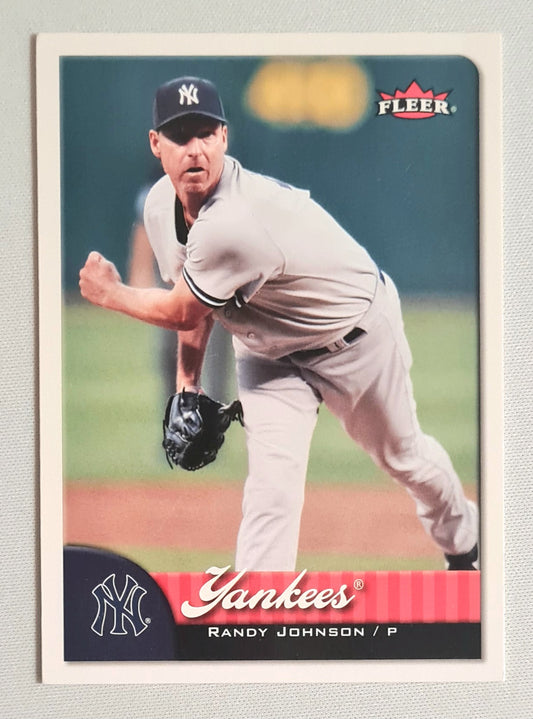 Randy Johnson - 2007 Upper Deck MLB Baseball New York Yankees #41