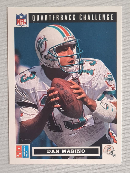 Dan Marino - 1991 Upper Deck Domino's Pizza NFL Football Miami Dolphins #16