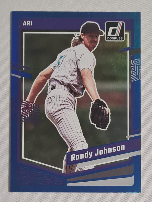 Randy Johnson - 2023 Panini Donruss MLB Baseball Arizona #153 Blue Refractor