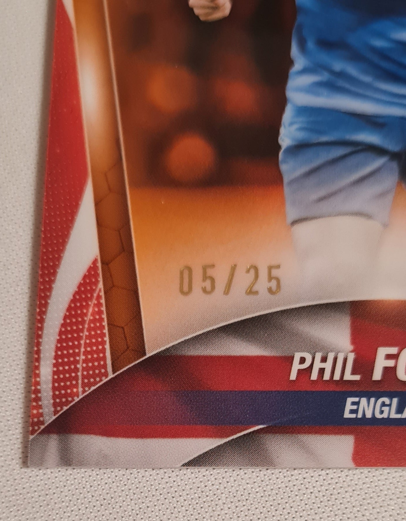Phil Foden - 2024 Topps Chrome UEFA Euro 2024 Germany National Team England #128 Orange /25