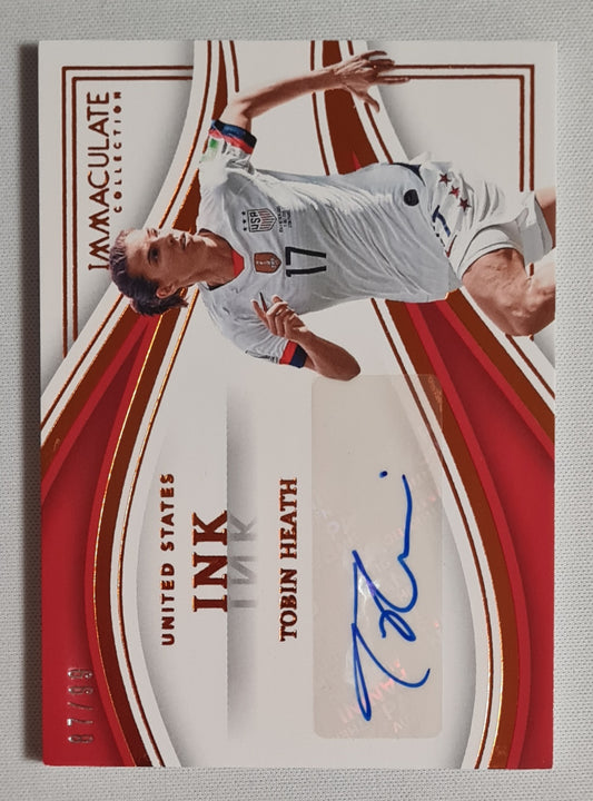 Tobin Heath - 2023/24 Panini Immaculate Collection Soccer INK National Team USA #IK-TH /99 /Auto