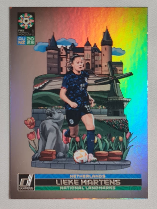 Lieke Martens - 2023 Panini Donruss FIFA Women's Soccer World Cup 2023 National Landmarks #11