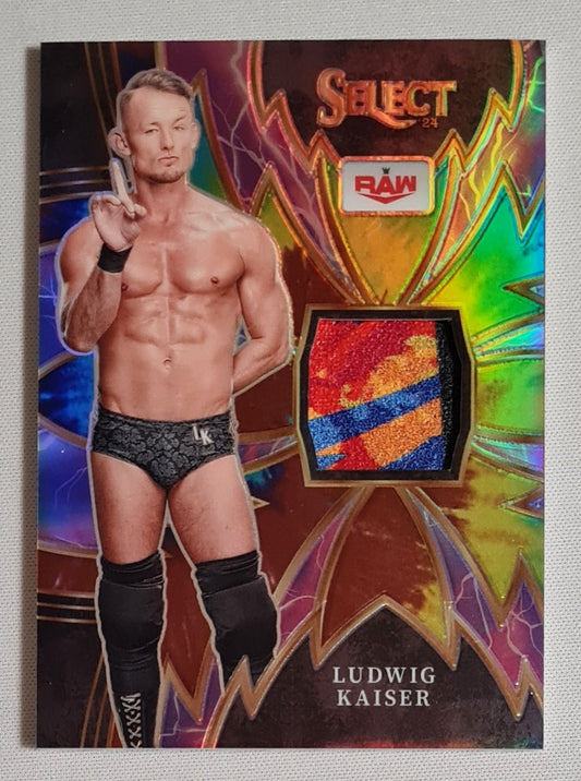 Ludwig Kaiser - 2024 Panini Select WWE Wrestling RAW Sparks #SP-LKS /Patch /25