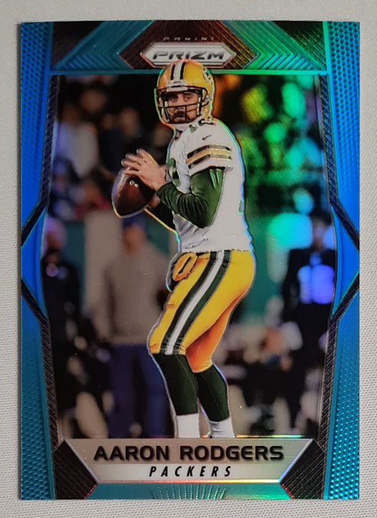 Aaron Rodgers - 2017 Panini Prizm Football NFL Greenbay Packers #1 Light Blue Prizm /199