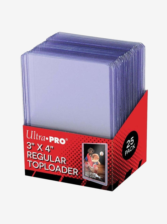 Ultra Pro Toploader (25 Pack) -  3"x 4" Regular Top Loaders