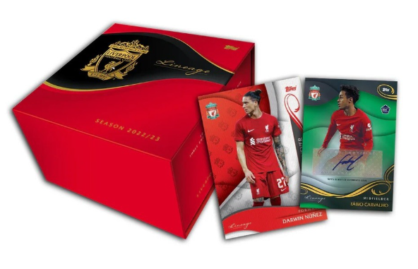 2022/23 Topps Liverpool Lineage Soccer Hobby Box Sealed