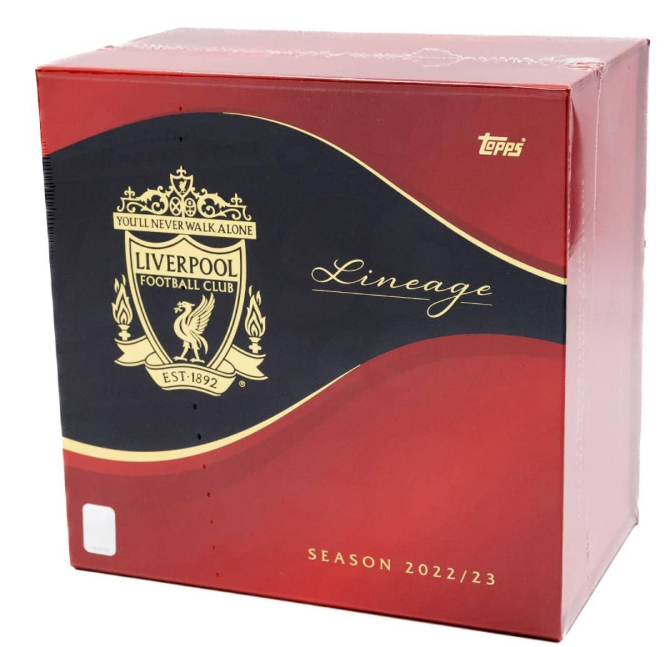 2022/23 Topps Liverpool Lineage Soccer Hobby Box Sealed